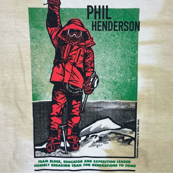 The North Face T-shirt Mens Size S Phil Henderson Graphic Short Sleeve Cotton - Picture 6 of 16